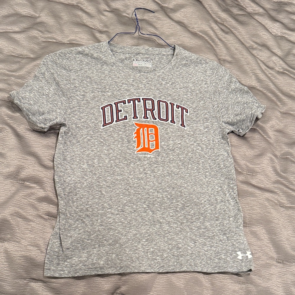 Under Armour Kids Gray Detroit Tee